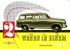 View page inside Borgward Sales Brochure