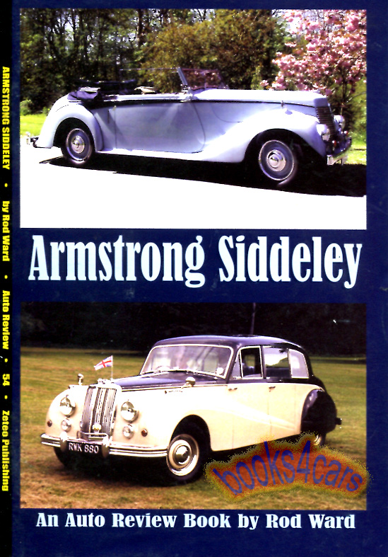 view cover of Armstrong Siddeley history by Ward 30 pgs