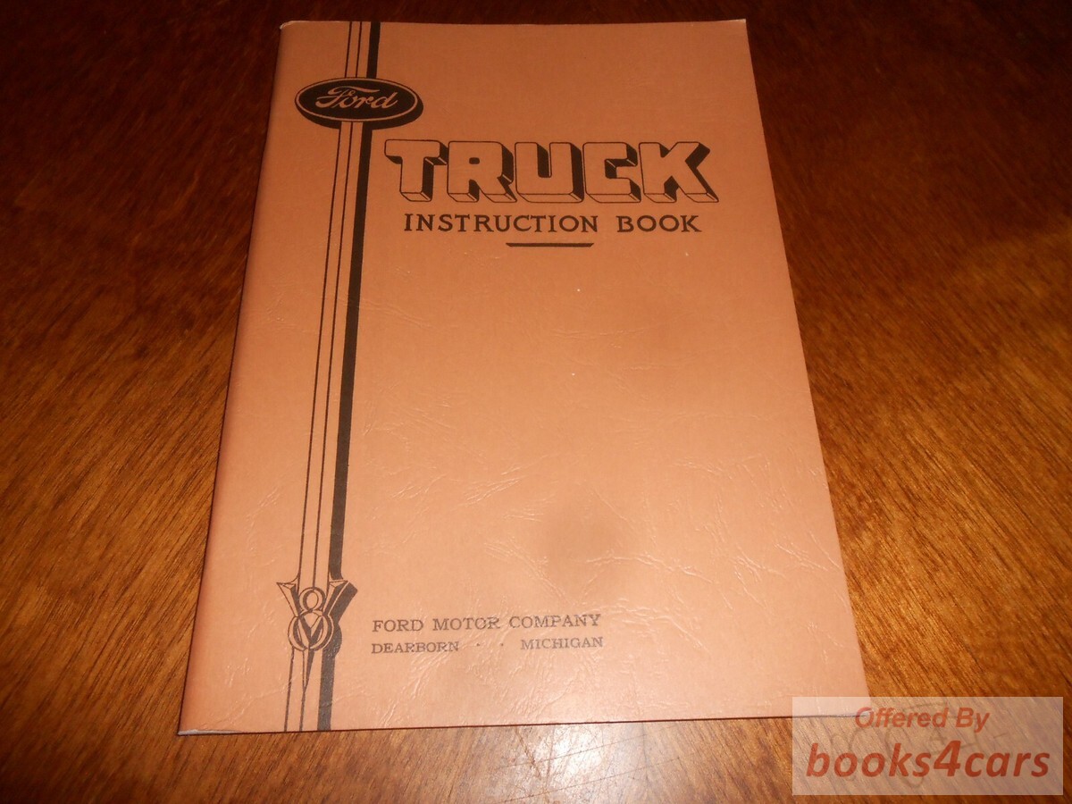 view cover of 1935 Ford Truck Owners manual by Ford
