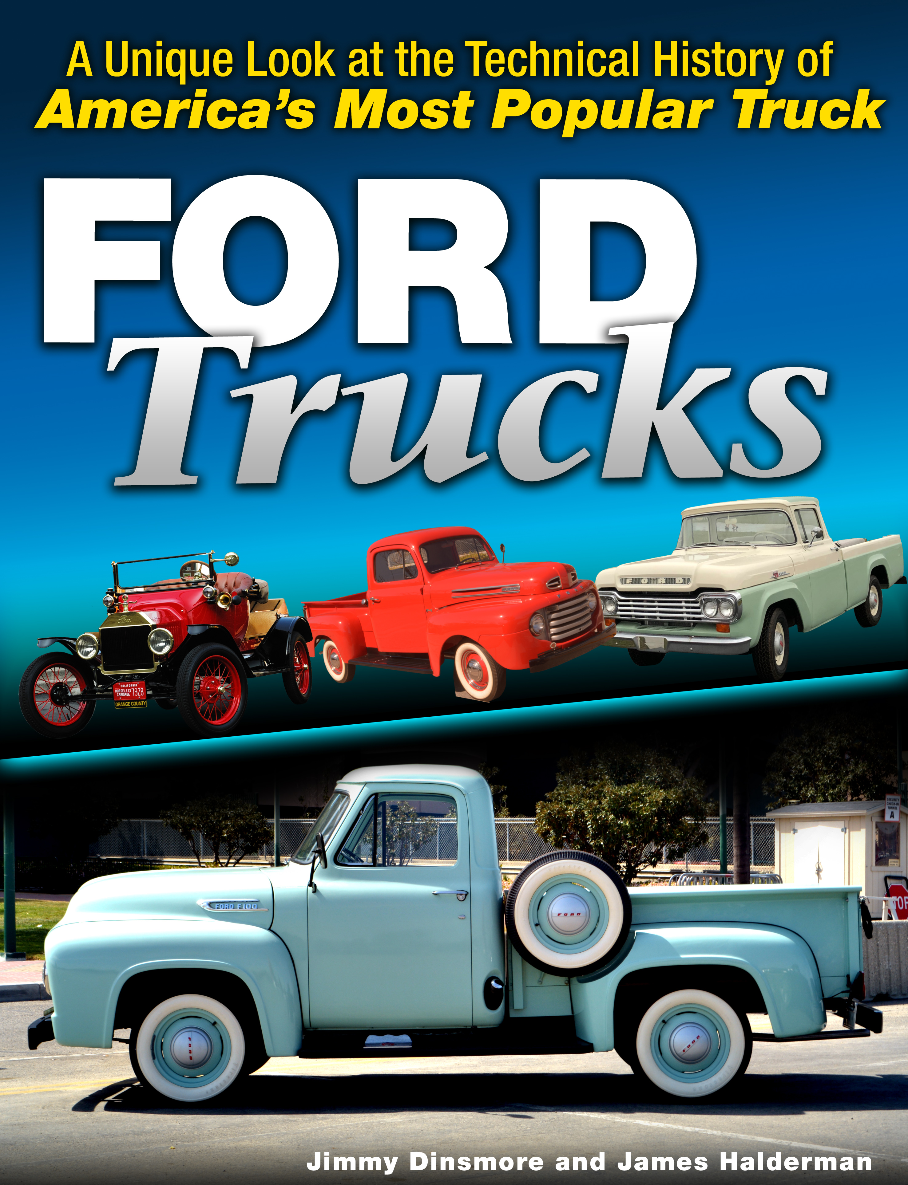 view cover of Ford Trucks by Dinsmore & Halderman 192 pgs with over 400 images