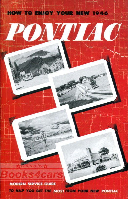 view cover of 1946 Owners manual by Pontiac.