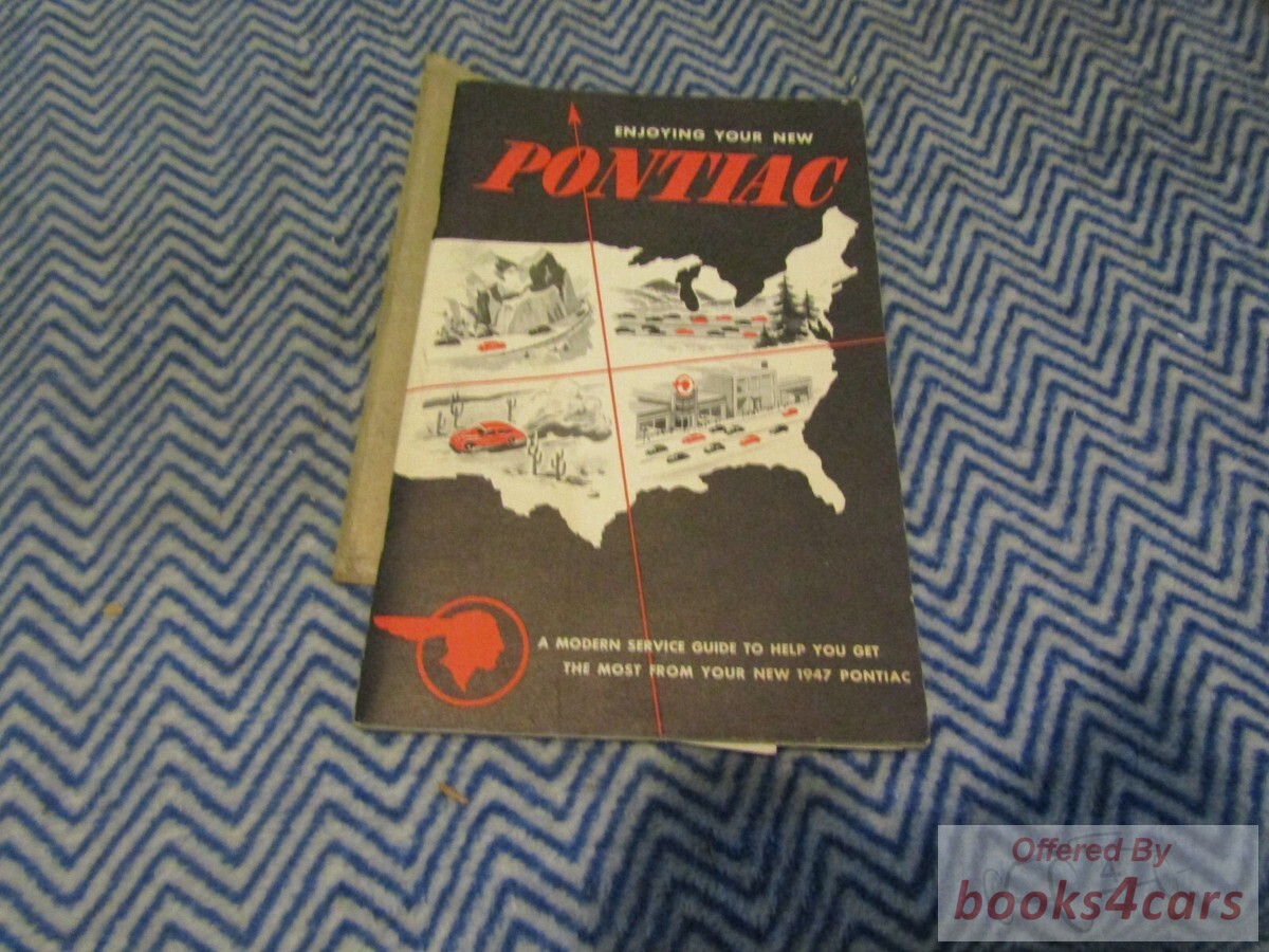 view cover of 1947 Owners manual by Pontiac.