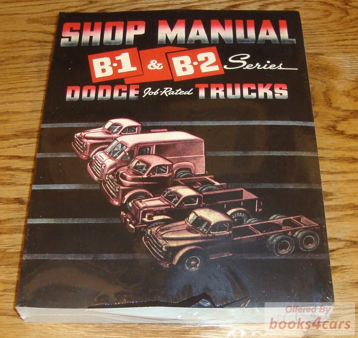 view cover of 1948-1950 B1 B2 Truck Shop manual for series B-1 & B-2 300 pgs by Dodge included Power Wagon