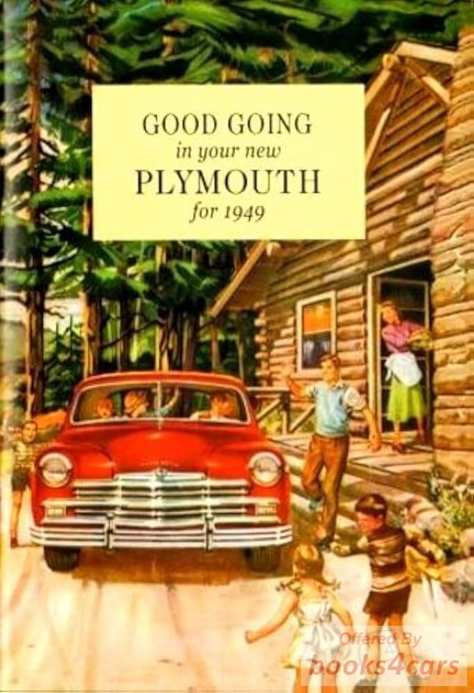 view cover of 1949 P17 P18 Owners Manual by Plymouth