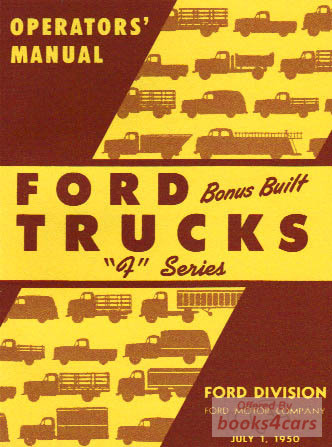 view cover of 1950 Owners Manual by Ford Truck
