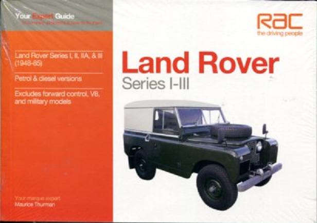 view cover of Land Rover Series 1 to 3 Your Expert Guide to Common Problems and how to fix them by Maurice Thurman - 128 pages and over 100 color photos
