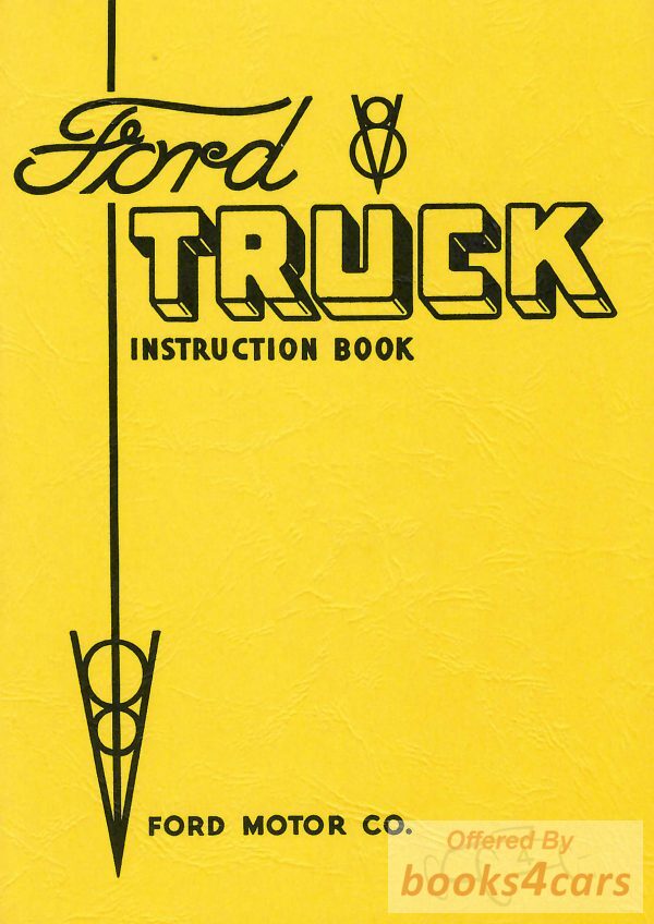 view cover of 1934 Ford Truck Owners manual by Ford