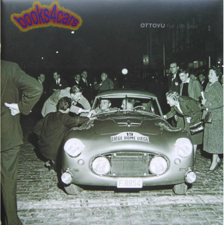 view cover of 1952-1954 Fiat 8V 2 volume history 1,200 pages