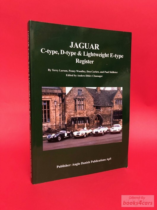 view cover of Jaguar C-Type Register Registry by Teerry Larson