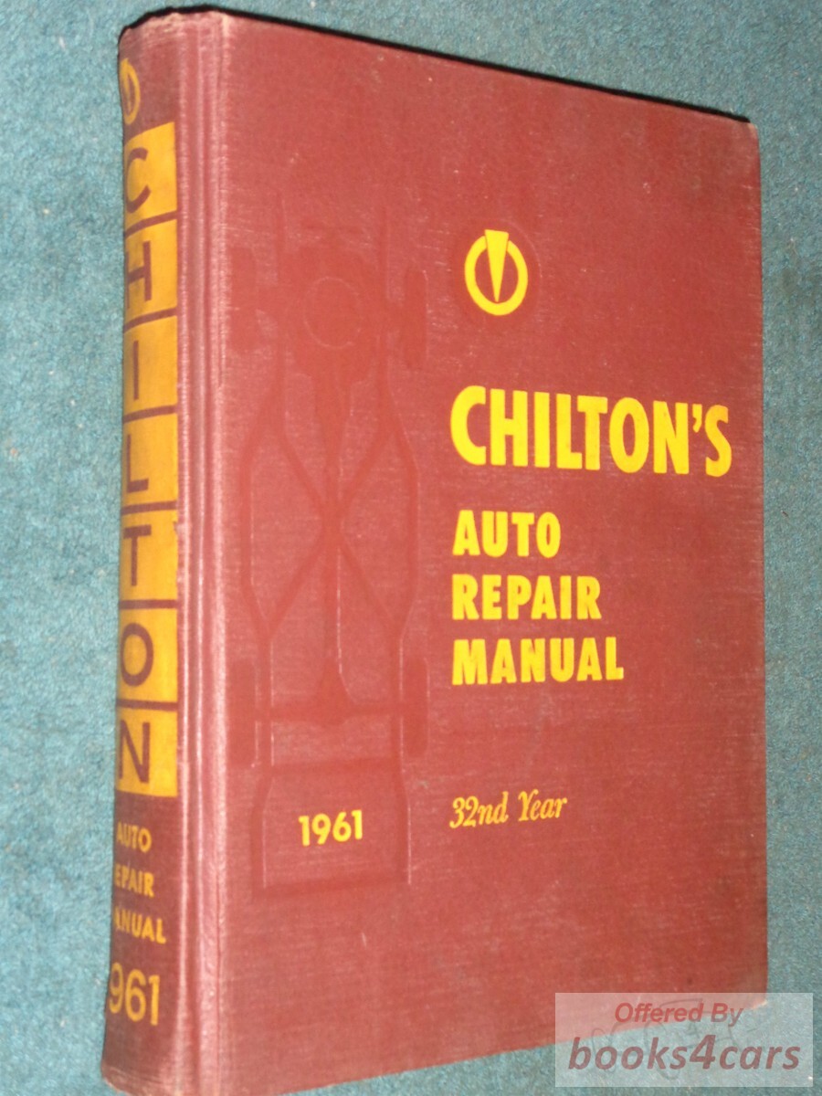 view cover of 1950-1961 Shop Service Repair Manual by Chiltons
