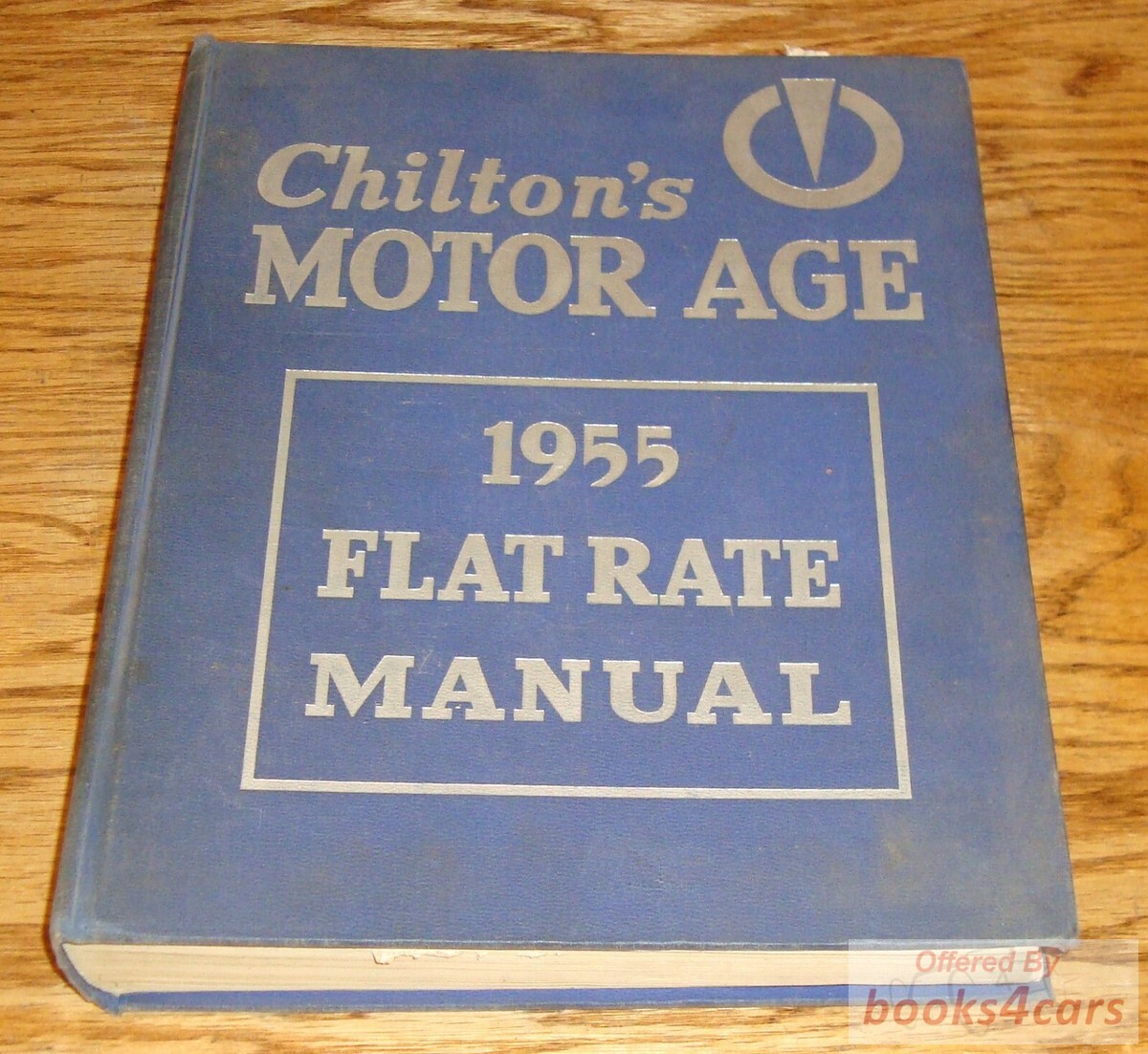 view cover of 1955 Flat Rate Manual by Chiltons Motor Age