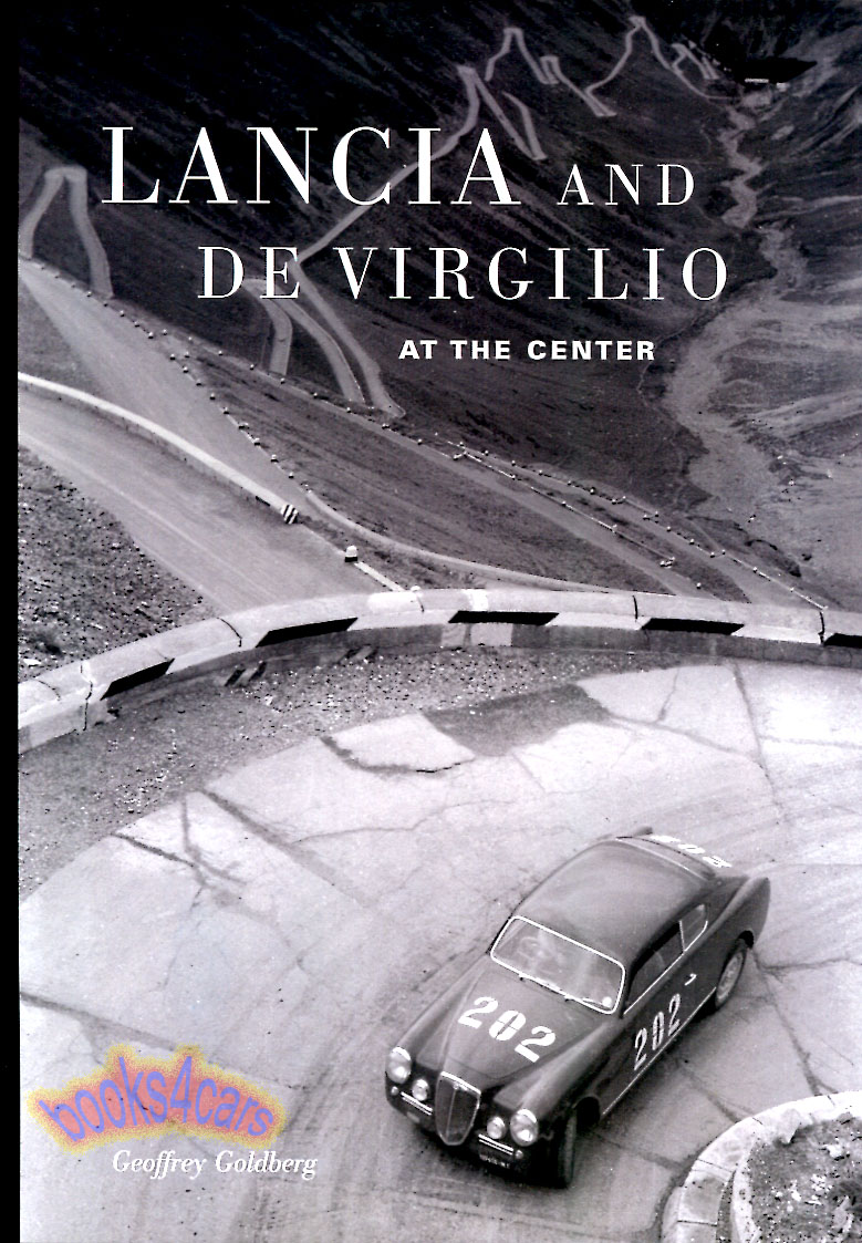 view cover of Lancia & De Virgilio at the Center History By G. Goldberg 330 pages oversized hardcover DeVirgilio