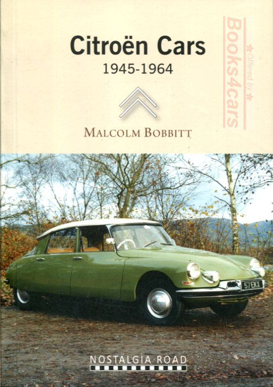 view cover of 1945-1964 Citroen Cars history by M. Bobbitt 64 page