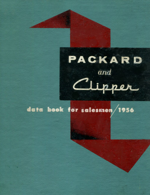 view cover of 1956 Packard Clipper Salesmans Data Book