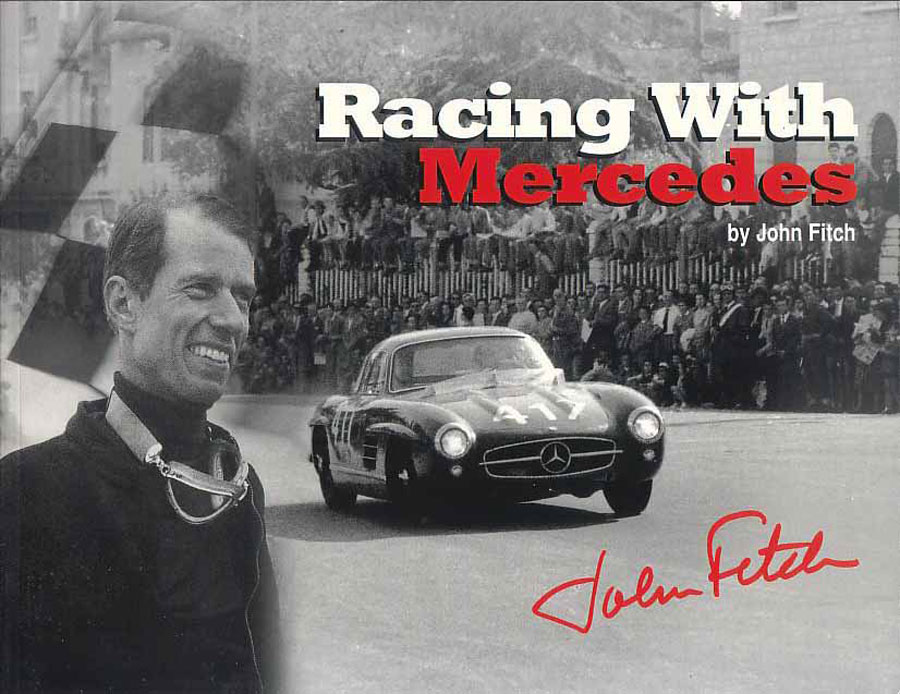 view cover of Racing with Mercedes by John Fitch 128 pages