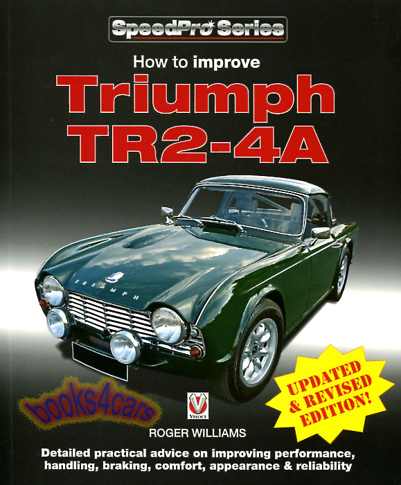 view cover of How to improve Triumph TR2 TR3 TR4 TR4A: by R. Williams