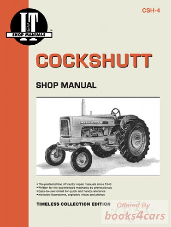 view cover of Cockshutt Models 540 550 560 and 570 Wiring Diagrams Manual by Clymer