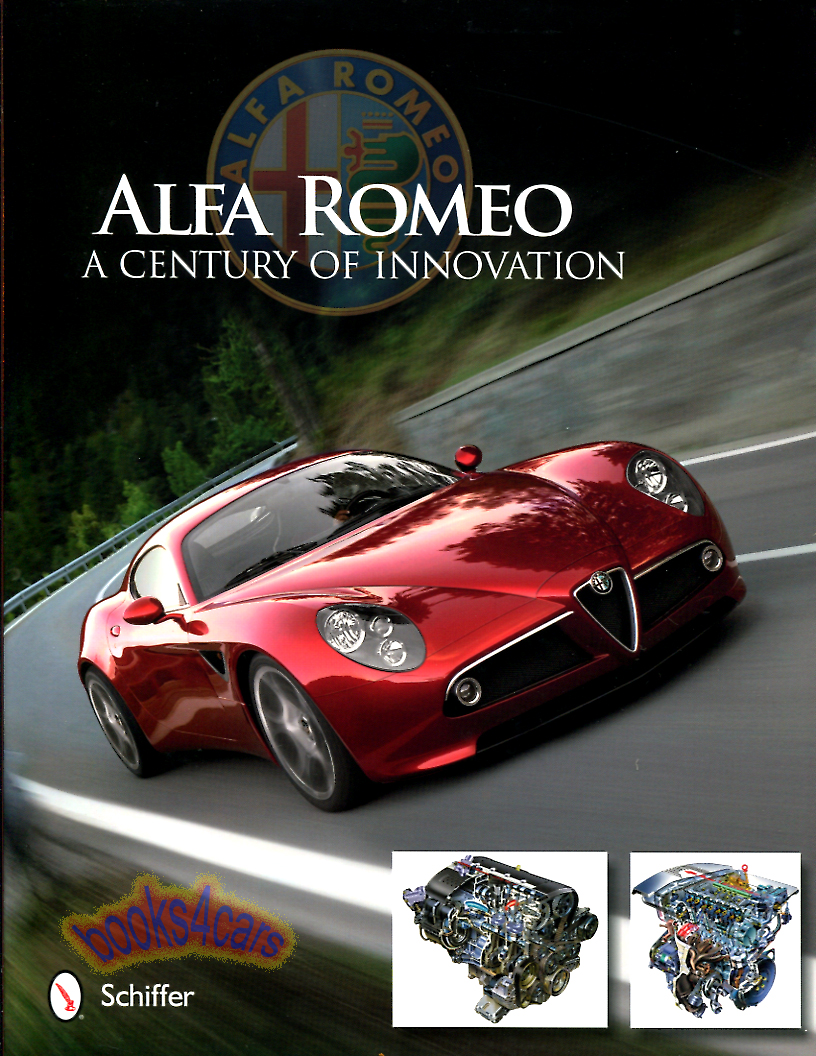 view cover of Alfa Romeo Century of Innovation 100 years 136 pages hardcover