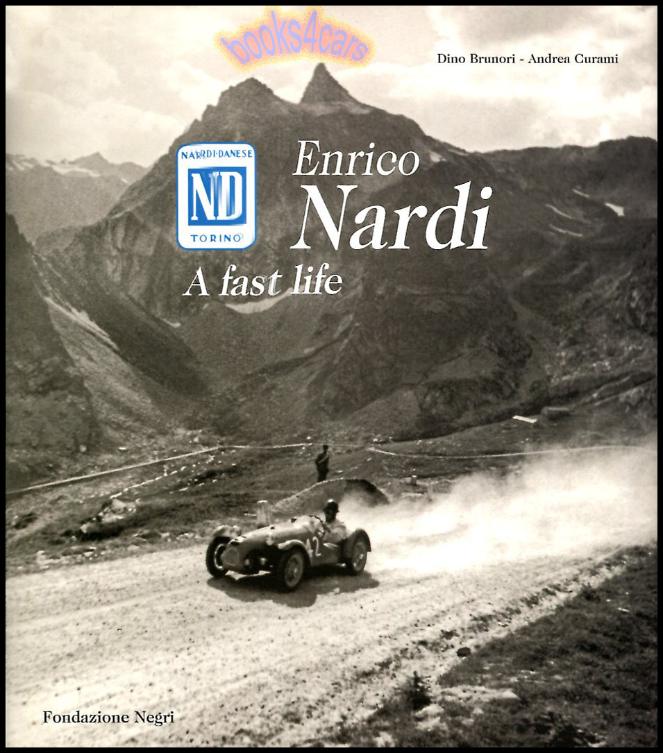 view cover of Enrico Nardi a Fast Life 198 pages by Curami & Brunori in English