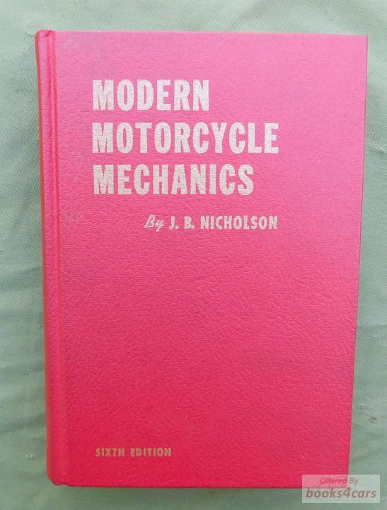 view cover of Modern Motorcycle Mechanics Manual by J.B. Nicholson