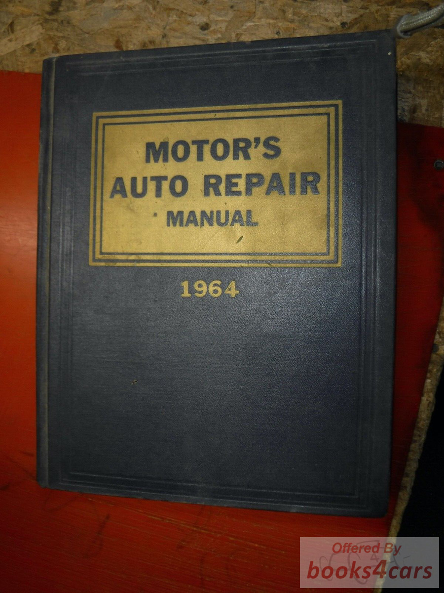 view cover of 1957-1964 Motor's Domestic Auto Repair Manual