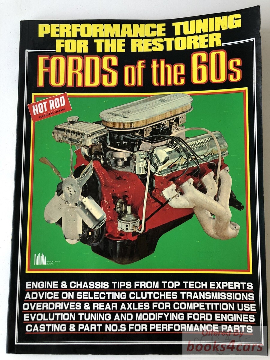 view cover of Ford's of the 60's: Performance Tuning for the Restorer. Brooklands