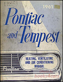 view cover of 1961 AC service manual by Pontiac for 1961 Air Conditioning & Heating