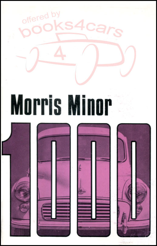 view cover of 1000 Drivers Handbook - Owners Manual for Morris Minor 1000