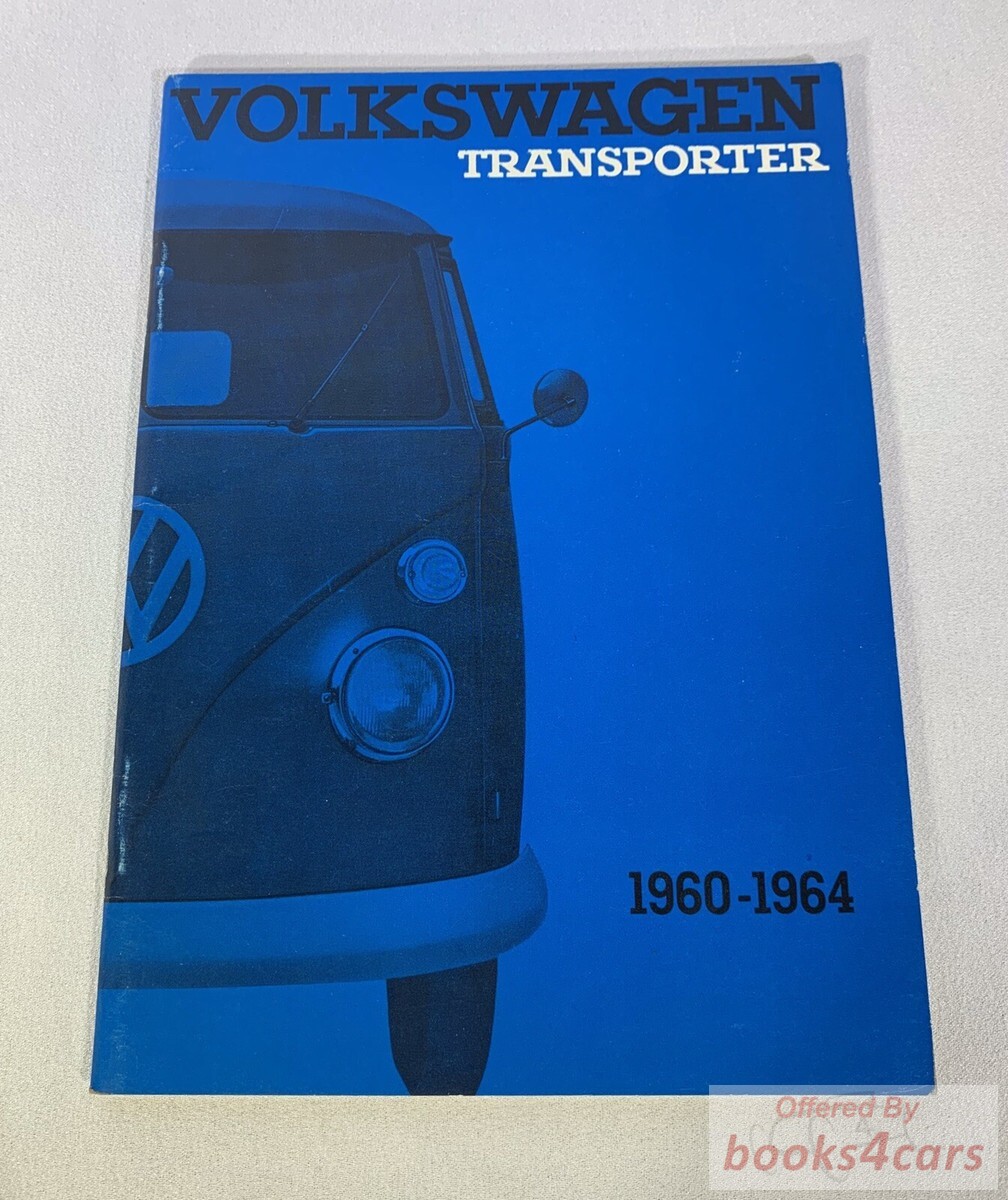 view cover of 1960-1964 Transporter bus Owners Manual by Volkswagen