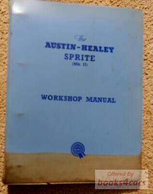 view cover of Austin-Healey Sprite MK. II Workshop Manual by Austin-Healey