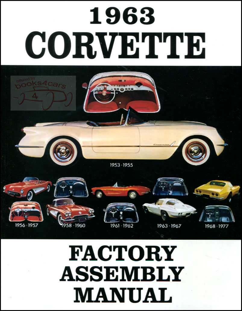 view cover of 1963 Assembly manual for Corvette by Chevrolet