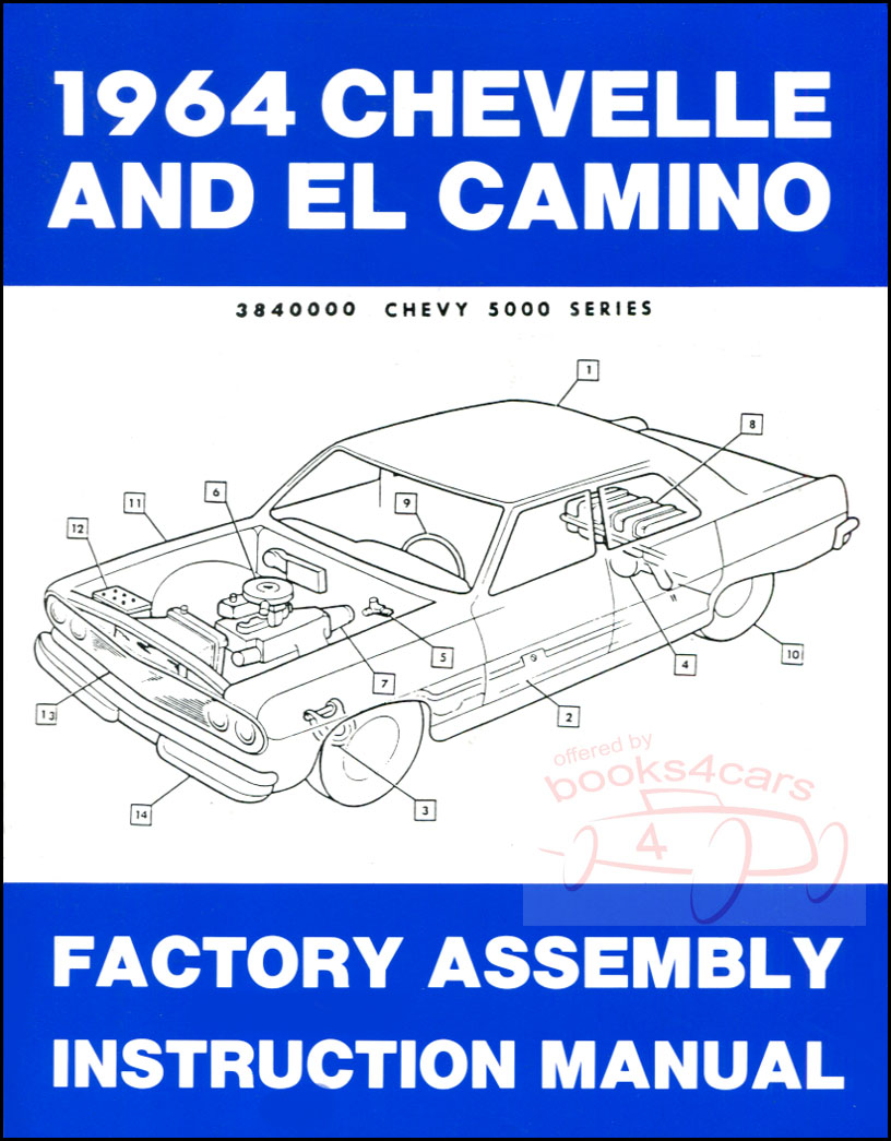 view cover of 1964 Chevelle & El Camino Assembly manual by Chevrolet
