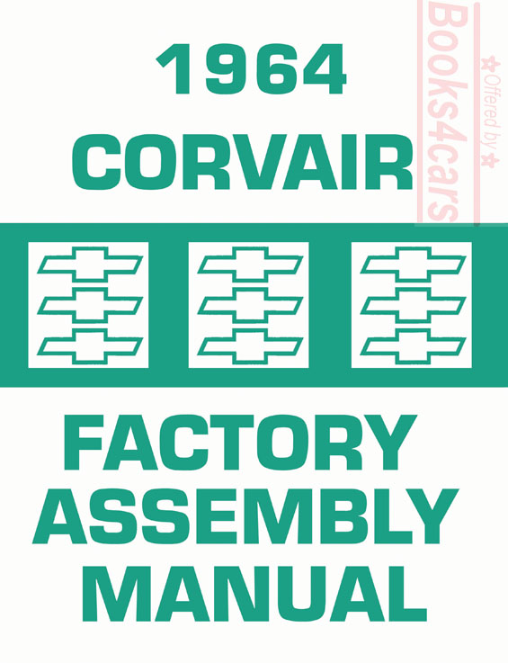 view cover of 1964 Assembly manual by Chevrolet for 1964 Corvair