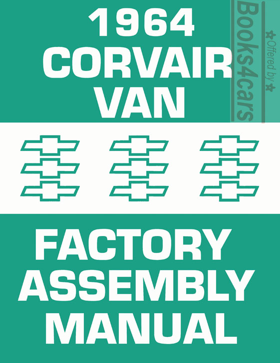 view cover of 1964 Assembly manual by Chevrolet for 1964 Corvair Van