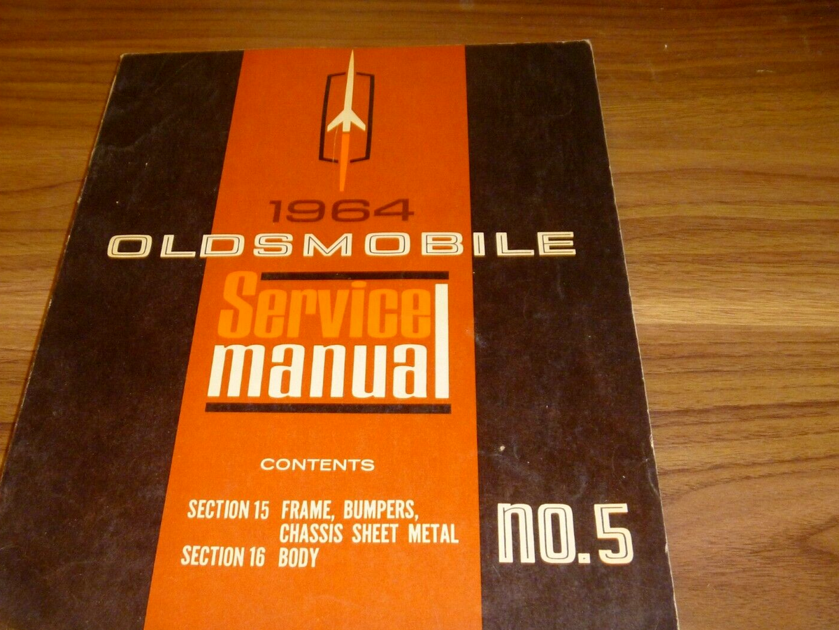 view cover of 1964 Body, Frame Service manual #5 by Oldsmobile.