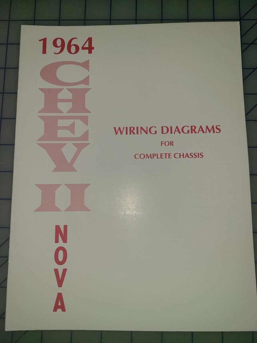 view cover of 1964 Chevy Chevy II Nova Wiring Diagram by Chevrolet