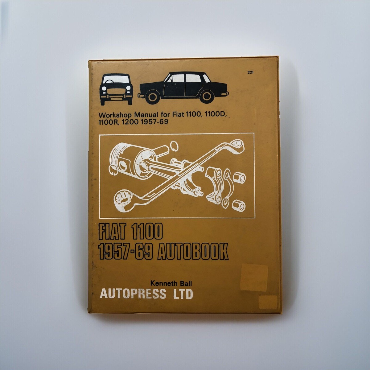 view cover of 1957-1969 Fiat 1100 Shop Service Repair Manual by Autobooks