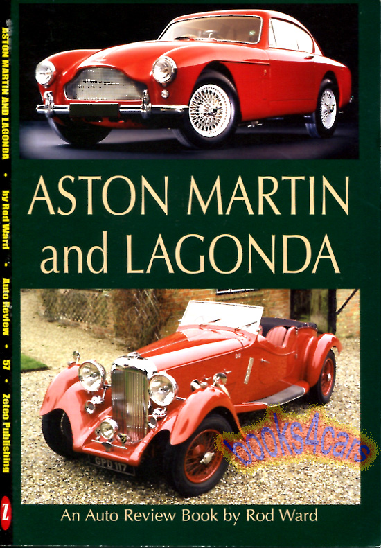 view cover of Aston Martin Lagonda Histopry by R. Ward 31 pgs