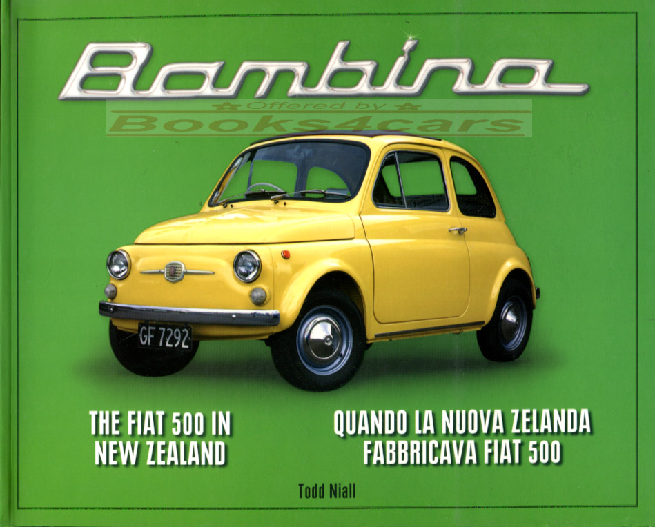 view cover of Bambina Fiat 500 in New Zealand 128 pages