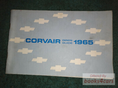 view cover of 1965 Corvair Owners manual, by Chevrolet