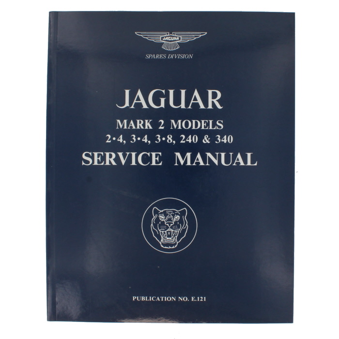 view cover of 1960-1968 Mk2 Shop Service Repair Manual by Jaguar for MkII: 545 pgs 3.8 3.4 Mark 2 II MK2 Mk 2