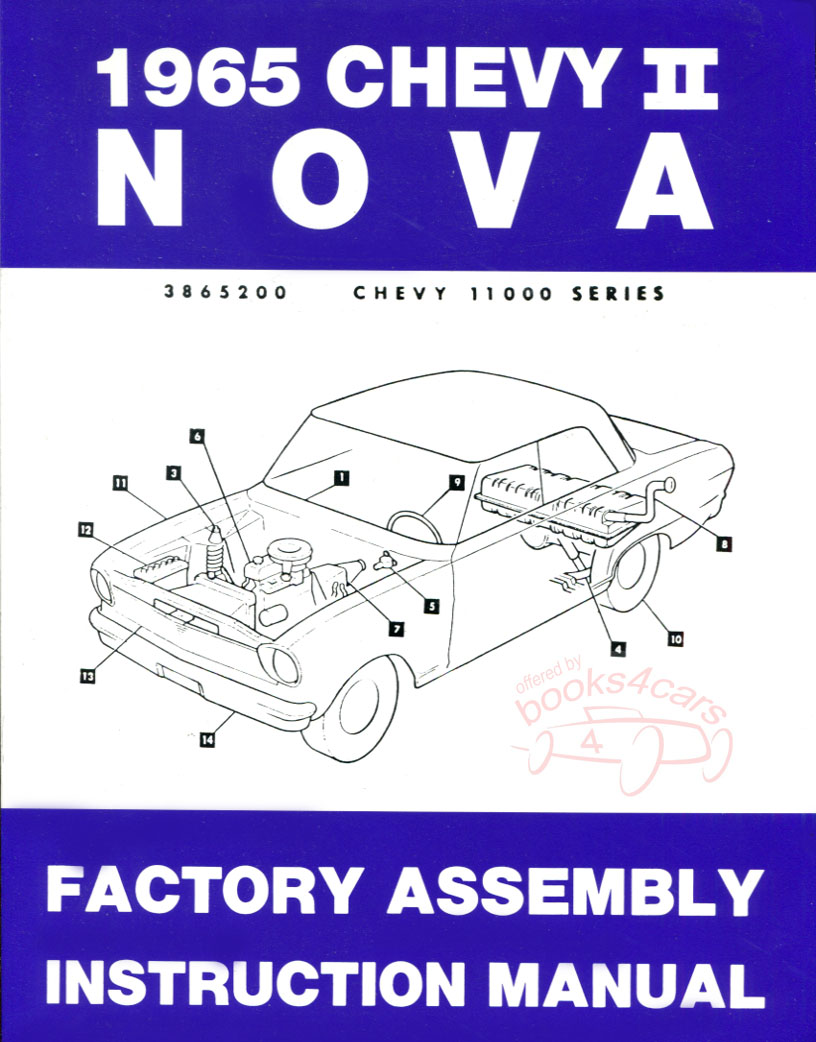 view cover of 1965 Nova & Chevy II Assembly Manual by Chevrolet