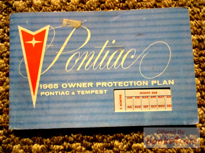 view cover of 1965 Owner Protection Plan by Pontiac&Tempest