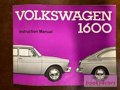 view cover of 1966 Volkswagen 1600 Owners Manual