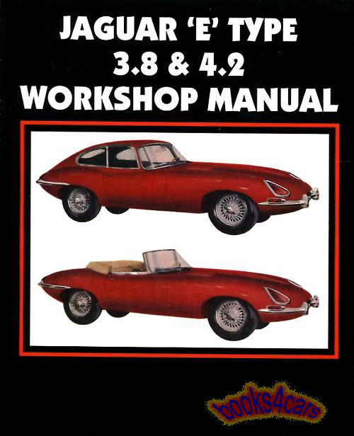 view cover of 1961-1972 XKE Shop Service Repair Manual by Autobooks for Jaguar E-Type