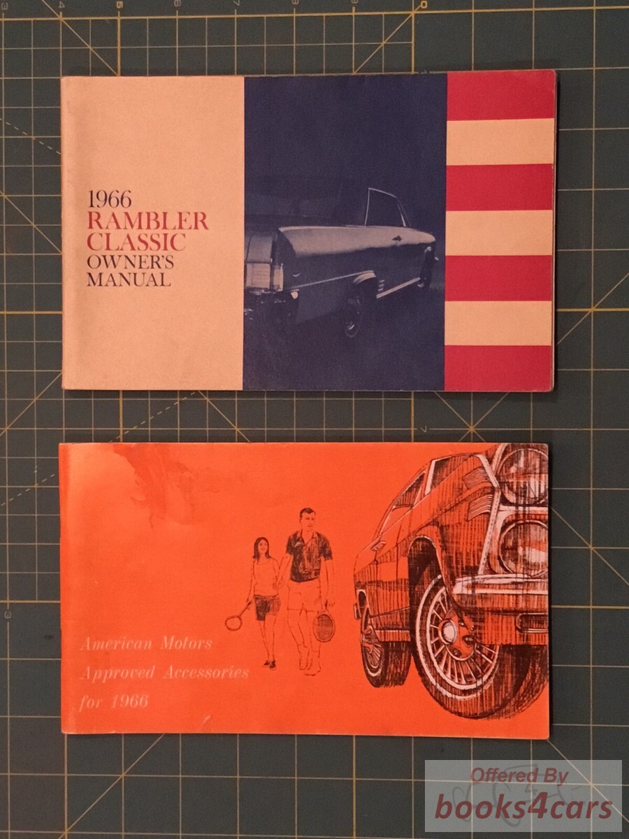 view cover of 1966 Approved Accessories Manual by American Motors