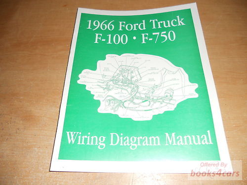 view cover of 1966 Wiring Diagram by Ford Truck F100 to F750