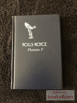 view cover of Phantom V owners manual by Rolls Royce