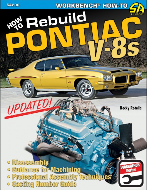 view cover of How to Rebuild Pontiac V8 Engines 152 pages with 395 color photos by R. Rotella