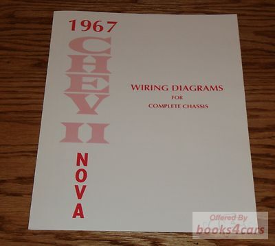 view cover of 1967 Chevy Chevy II Nova Wiring Diagram by Chevrolet
